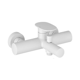 Смеситель для ванны Ravak Spring SG 022.10WHM X070569, белый матовый фото 