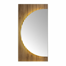 Зеркало EvaGold Tai 50 см EG010397, дуб вотан фото 