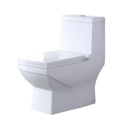 Унитаз-моноблок EvaGold EG050019 с крышкой микролифт фото 