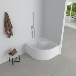 Поддон акриловый EvaGold 90х90 см EG230021 фото 