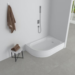 Поддон акриловый EvaGold 120х80 см EG230024 R фото 