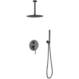 Душевая система для душа Abber Emotion AF8821NG, никель фото 