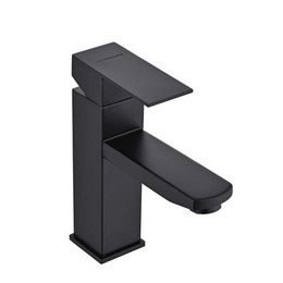 Смеситель для раковины EvaGold Richard EG400045, чёрный фото 