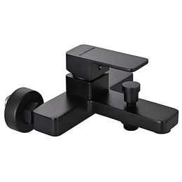 Смеситель для ванны EvaGold Richard EG400092, чёрный матовый фото 