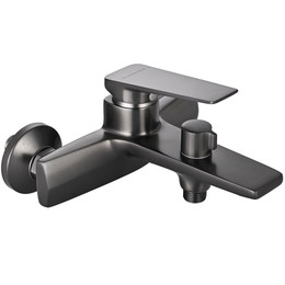 Смеситель для ванны EvaGold Vesta EG400093, оружейная сталь фото 