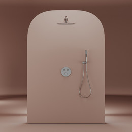 Душевая система для душа с термостатом Sancos Link SC3005CH фото 