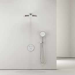 Душевая система для душа с термостатом Sancos Space SC3006CH фото 