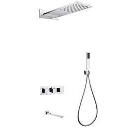 Душевая система для ванны с термостатом Abber Daheim AF8253 фото 