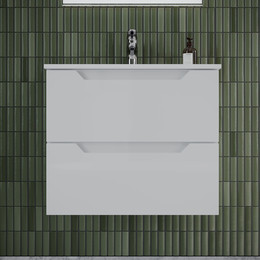 Тумба подвесная с раковиной Sancos Norma 2.0 60 см NR2.060W фото 