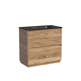 Тумба напольная с раковиной Sancos Libra Floor 90 см LB90FECH, дуб чарльстон (раковина Element CN7002MB) фото 