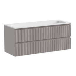 Тумба подвесная с раковиной Sancos Snob T 120 см SNT120SM, Doha Soft фото 