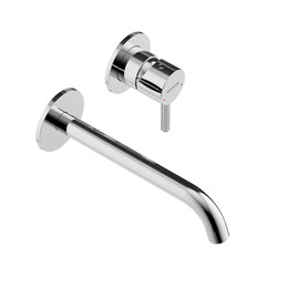 Смеситель для раковины настенный Sancos Etna SC9004CH (со скрытой частью) фото 