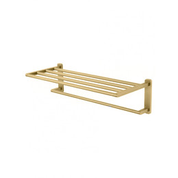Полка для полотенец Wonzon & Woghand Graffity WW-9381-BG, цвет золото брашированное фото 
