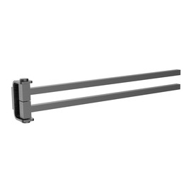 Держатель для полотенца Wonzon & Woghand Lotte WW-8331-BGM, цвет тёмный графит глянцевый фото 