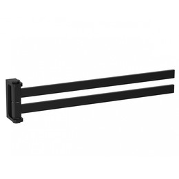 Держатель для полотенца Wonzon & Woghand Eclipse WW-9131-BL, цвет чёрный глянцевый фото 