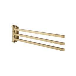 Держатель для полотенца Wonzon & Woghand Lotte WW-8341-BG, цвет золото брашированное фото 