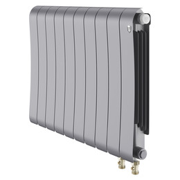 Радиатор Royal Thermo Infinity 500 Silver Satin VR80 800x591 мм (10 секций) фото 