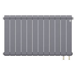 Радиатор Royal Thermo Infinity 500 Silver Satin VR80 580x591 мм (12 секций) фото 