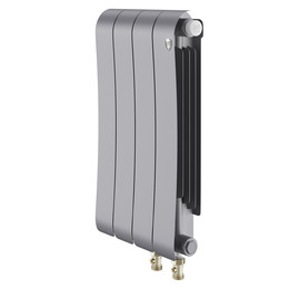 Радиатор Royal Thermo Infinity 500 Silver Satin VR80 320x591 мм (4 секции) фото 