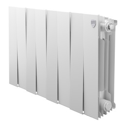 Радиатор Royal Thermo PianoForte 300 640x380 мм (8 секций) белый фото 
