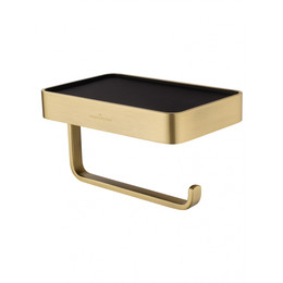 Держатель для туалетной бумаги Wonzon & Woghand Roma WW-7236, цвет бронза глянцевая фото 