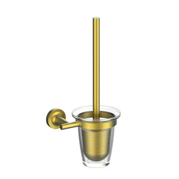Ёршик для унитаза Wonzon & Woghand Simple WW-6529-BG, цвет золото брашированное фото 