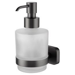 Дозатор для жидкого мыла Wonzon & Woghand Graffity WW-9333-BGM, цвет тёмный графит брашированный фото 