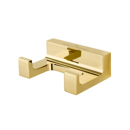 Двойной крючок Wonzon & Woghand Eclipse WW-9125-LG, цвет золото глянцевое фото 