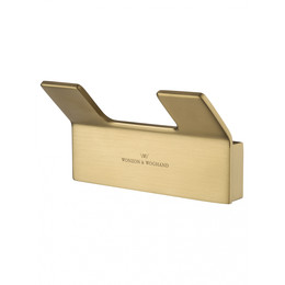 Двойной крючок Wonzon & Woghand Lotte WW-8325-BG, цвет золото брашированное фото 