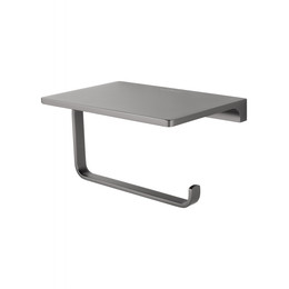 Держатель для туалетной бумаги Wonzon & Woghand Eclipse WW-9126-BGM, цвет тёмный графит брашированный фото 