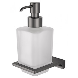 Дозатор для жидкого мыла Wonzon & Woghand Eclipse WW-9133-BGM, цвет тёмный графит брашированный фото 