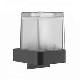 Дозатор для жидкого мыла Wonzon & Woghand WW-5252-GM, цвет тёмный графит брашированный фото 