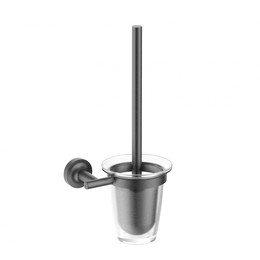 Ёршик для унитаза Wonzon & Woghand Simple WW-6529-BGM, цвет тёмный графит брашированный фото 