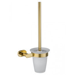 Ёршик для унитаза Wonzon & Woghand First WW-8429-LG, цвет золото глянцевое фото 