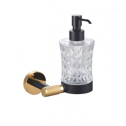 Дозатор для жидкого мыла Wonzon & Woghand Majestic WW-9224, цвет чёрный фото 