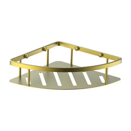 Полка угловая Wonzon & Woghand WW-4132-BG, цвет золото брашированное фото 