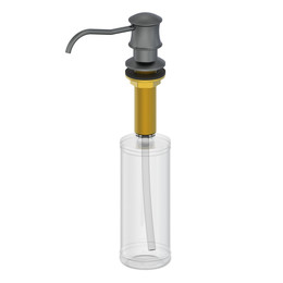 Дозатор для жидкого мыла Wonzon & Woghand WW-88SD03-BGM, цвет тёмный графит брашированный фото 