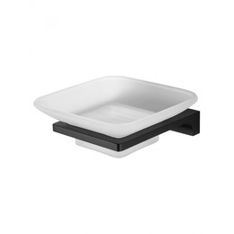 Мыльница Wonzon & Woghand Eclipse WW-9122-BL, цвет чёрный глянцевый фото 