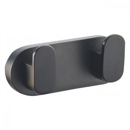 Двойной крючок Wonzon & Woghand Carbon WW-7725, цвет чёрный матовый фото 