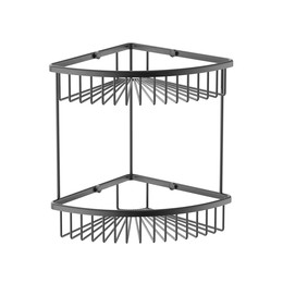 Полка Wonzon & Woghand WW-4128-BGM, цвет тёмный графит брашированный фото 