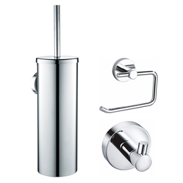 Набор аксессуаров для ванной комнаты Wonzon & Woghand WW-8100-CR фото 