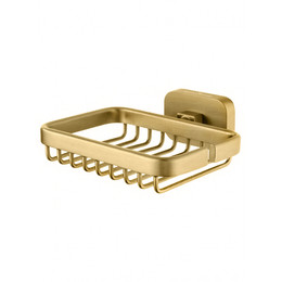 Мыльница Wonzon & Woghand Graffity WW-9324-BG, цвет золото брашированное фото 