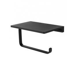 Держатель для туалетной бумаги Wonzon & Woghand Eclipse WW-9126-BL, цвет чёрный матовый фото 