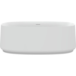 Ванна отдельностоящая Cezares Lux 170x82 см CZR-LUX-CENTRAL-170-82-58-MATT, белый матовый фото 