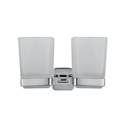 Стакан двойной для зубных щеток Wonzon & Woghand Still WW-6628 фото 