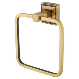 Кольцо для полотенец Wonzon & Woghand Roma WW-7213, цвет бронза брашированная фото 