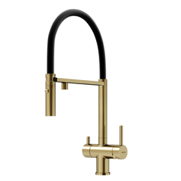 Смеситель для кухни Sancos Imola SC4010BGbh, брашированное золото фото 