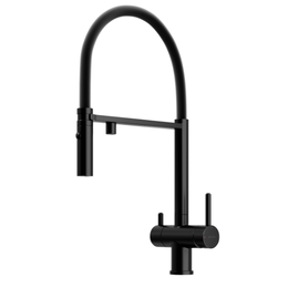 Смеситель для кухни Sancos Imola SC4010MB, чёрный матовый/чёрный фото 