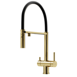 Смеситель для кухни Sancos Imola SC4010ZG, полированное золото фото 