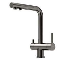 Смеситель для кухни Sancos Foster SC4014GG, вороненая сталь фото 